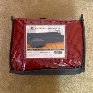 L shaped sectional couch cover